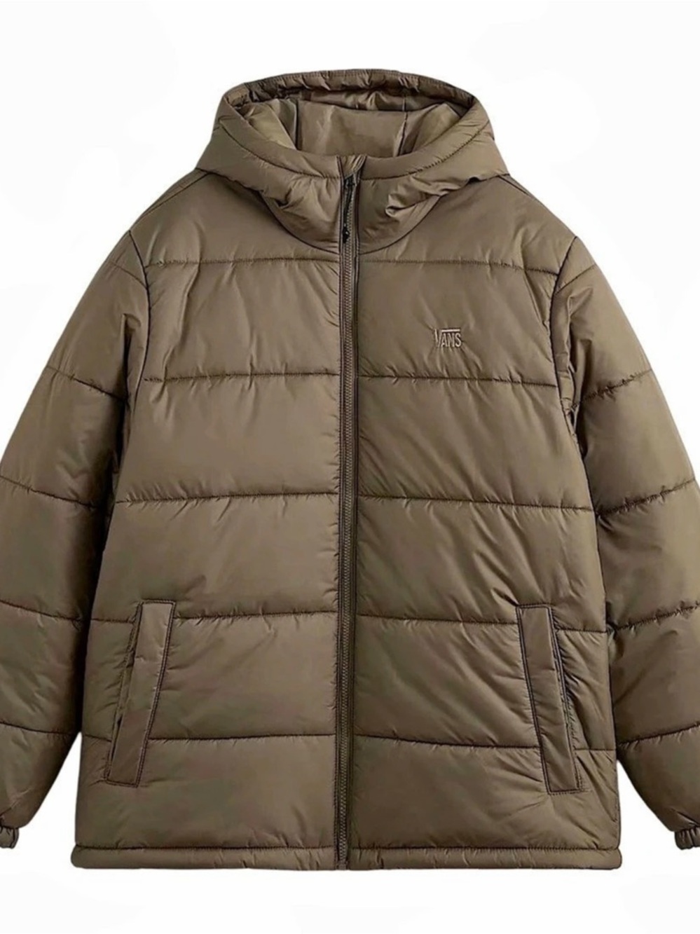 Vans MTE Puffer Jacket in Brown XL NWT